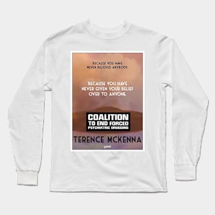 Never Give Over Your Belief Long Sleeve T-Shirt